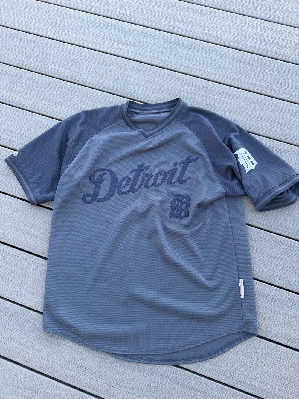 Detroit men’s Short Sleeve Shirt - Slate Blue